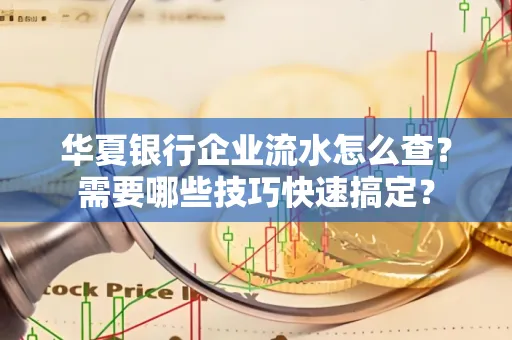 华夏银行企业流水怎么查？需要哪些技巧快速搞定？