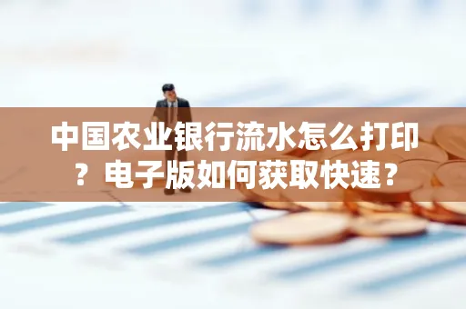 中国农业银行流水怎么打印？电子版如何获取快速？